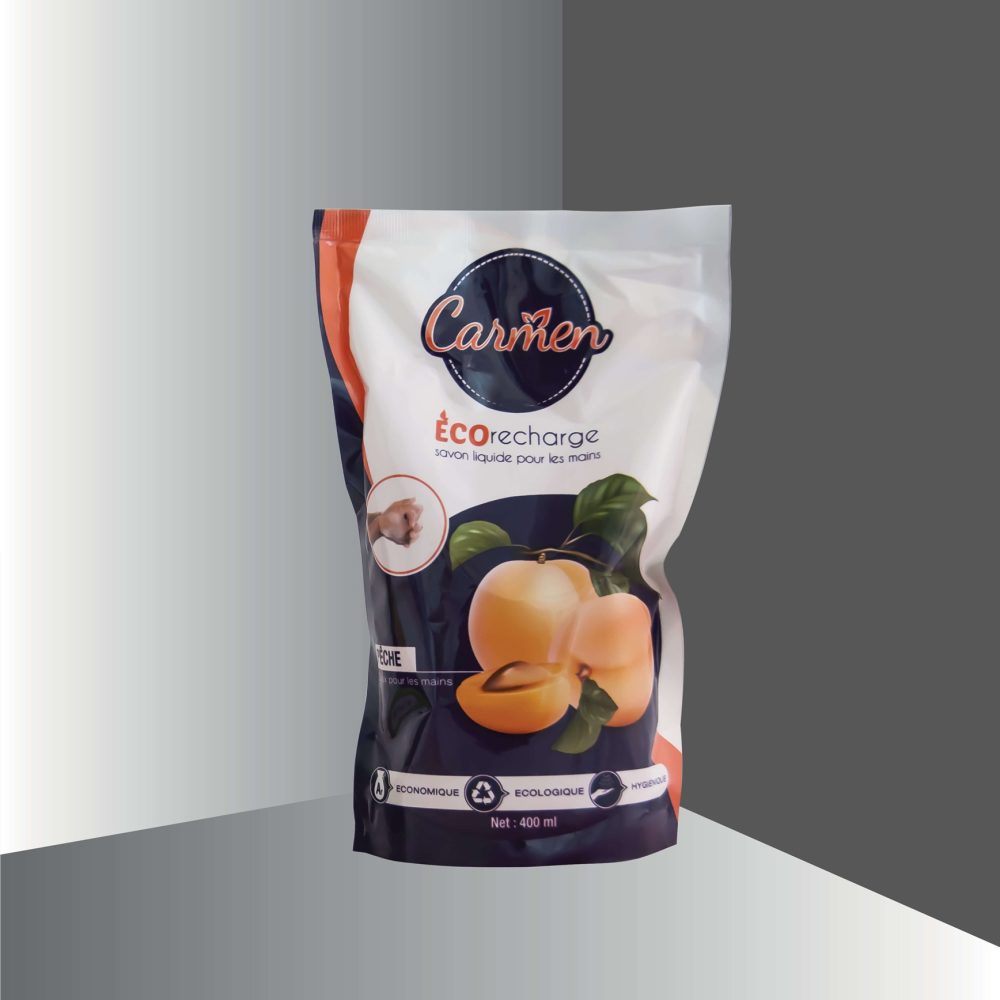 ECO RECHARGE SAVON LIQUIDE PÊCHE 1 ECO RECHARGE SAVON LIQUIDE PÊCHE