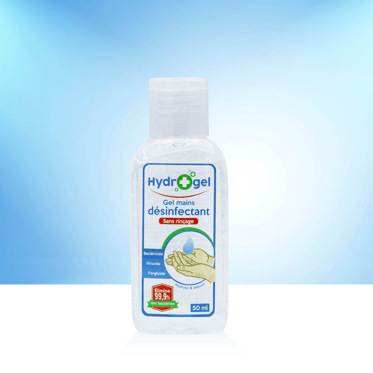 GEL HYDROALCOOLIQUE HYDROGEL - 50ML