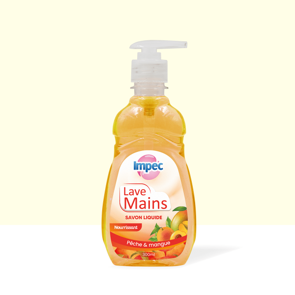SAVON LIQUIDE LAVE-MAINS PÊCHE-MANGUE IMPEC